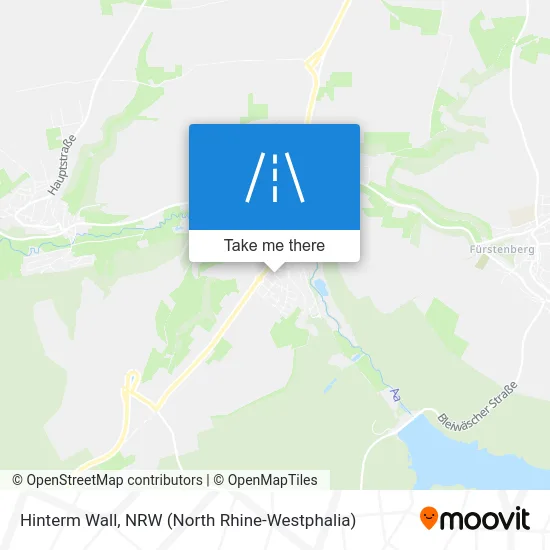 Карта Hinterm Wall