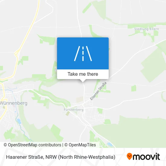 Карта Haarener Straße