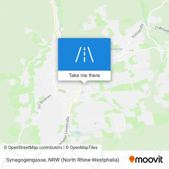 Карта Synagogengasse