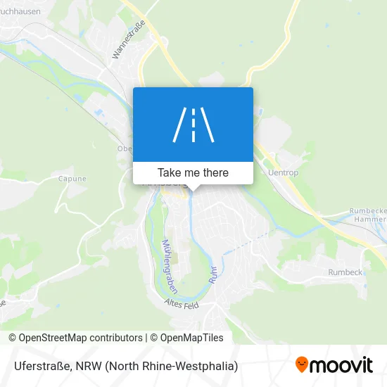 Карта Uferstraße