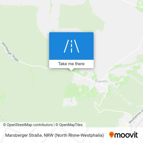 Marsberger Straße map