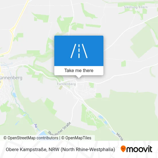 Obere Kampstraße map