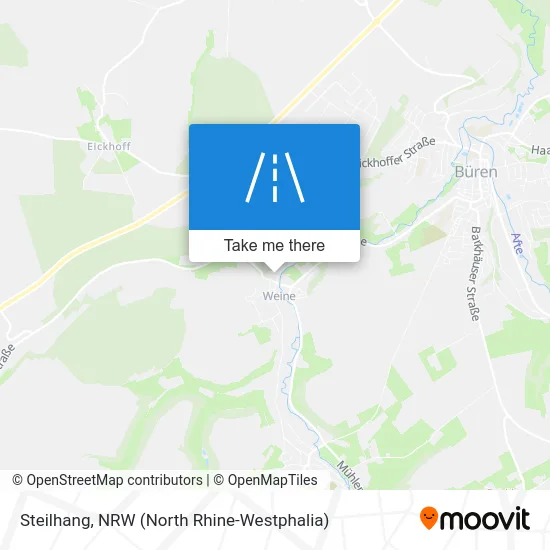 Карта Steilhang