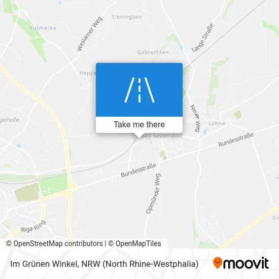 Im Grünen Winkel map