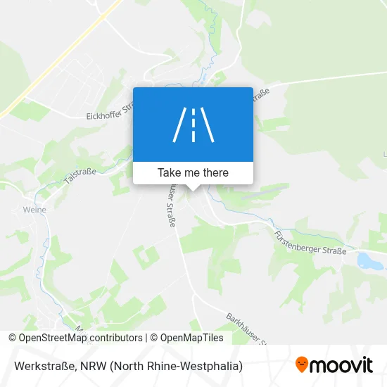 Werkstraße map
