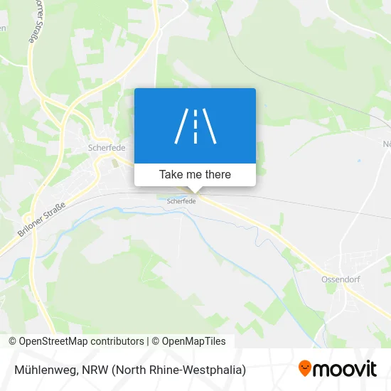 Карта Mühlenweg