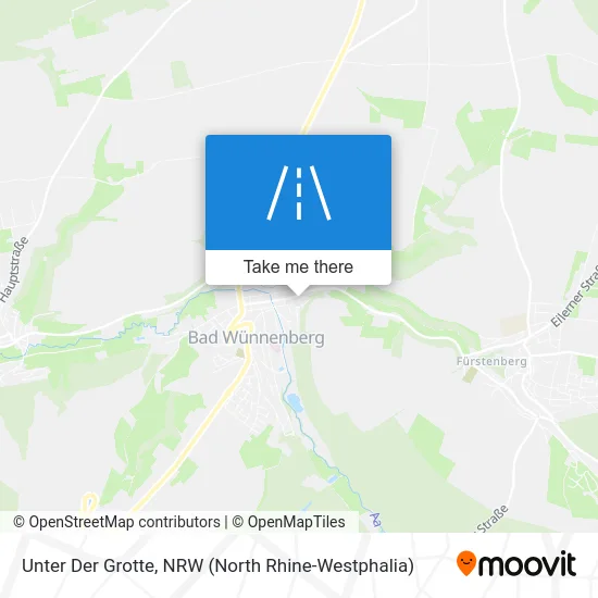 Карта Unter Der Grotte