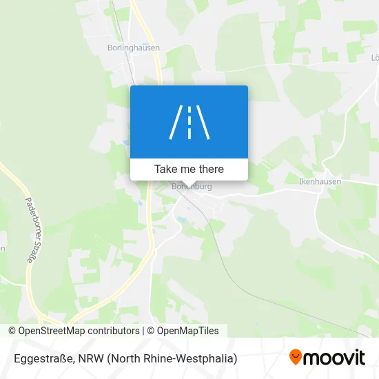 Eggestraße map