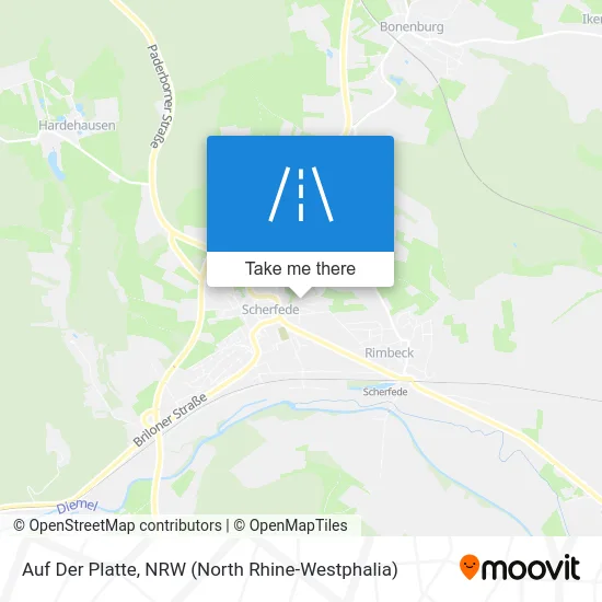 Auf Der Platte map