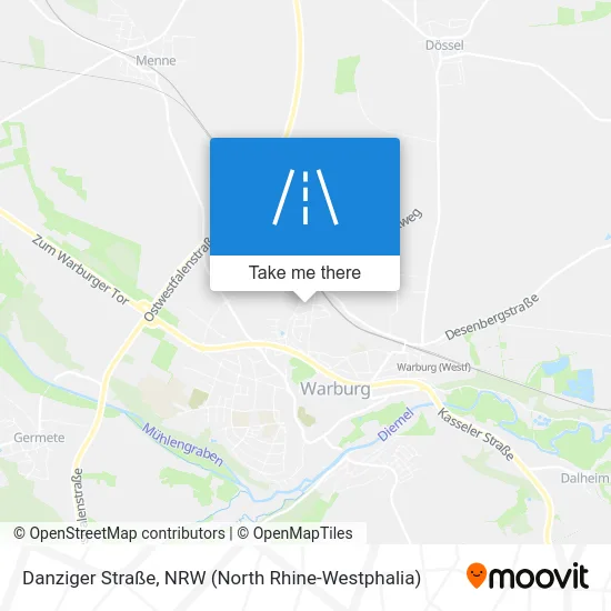 Danziger Straße map