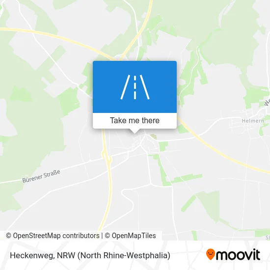 Карта Heckenweg
