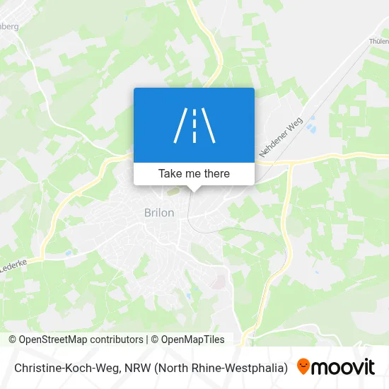 Christine-Koch-Weg map