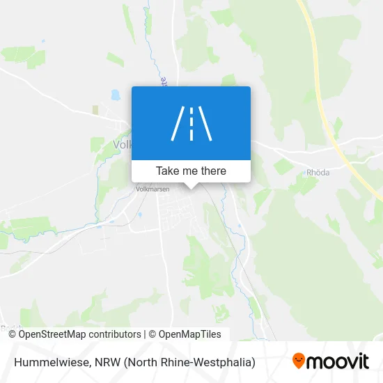 Карта Hummelwiese