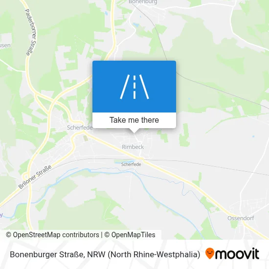 Bonenburger Straße map