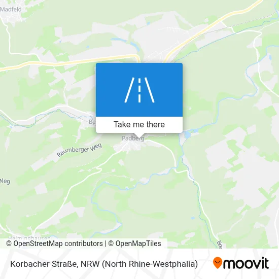 Korbacher Straße map
