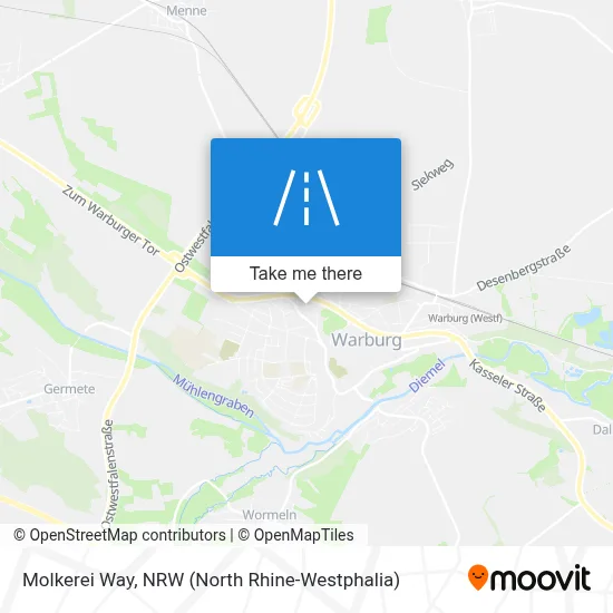 Molkereiweg map