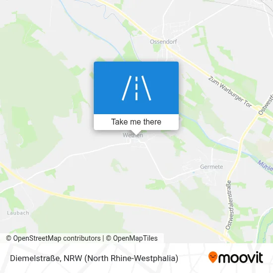 Diemelstraße map