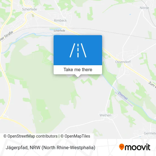 Карта Jägerpfad