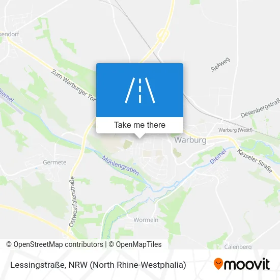 Карта Lessingstraße