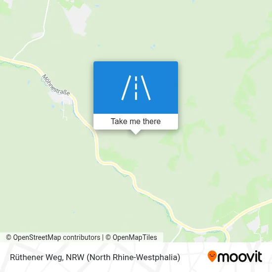 Rüthener Weg map