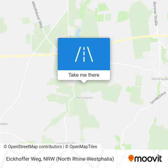 Карта Eickhoffer Weg