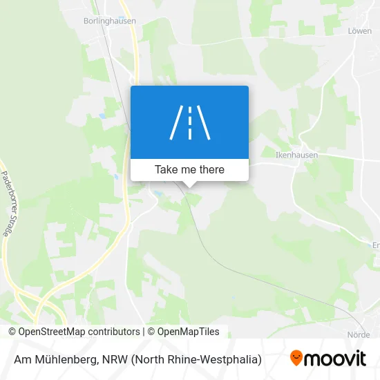 Карта Am Mühlenberg