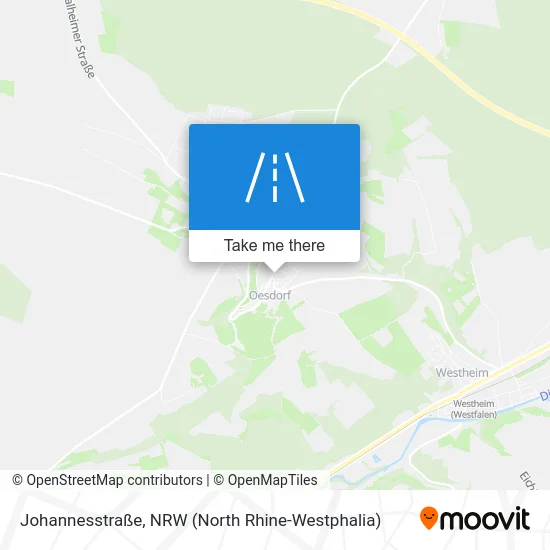 Карта Johannesstraße