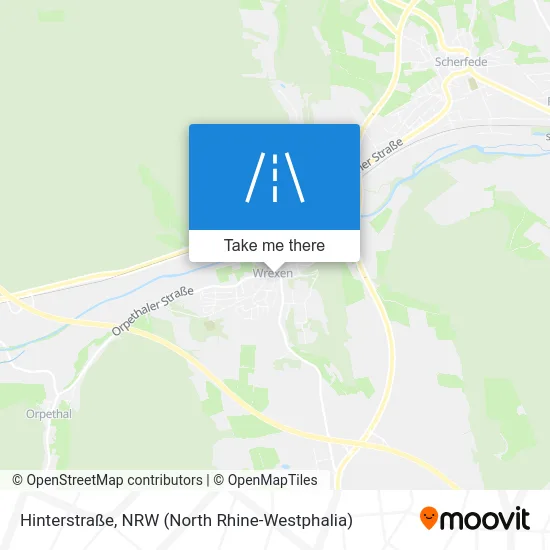 Карта Hinterstraße