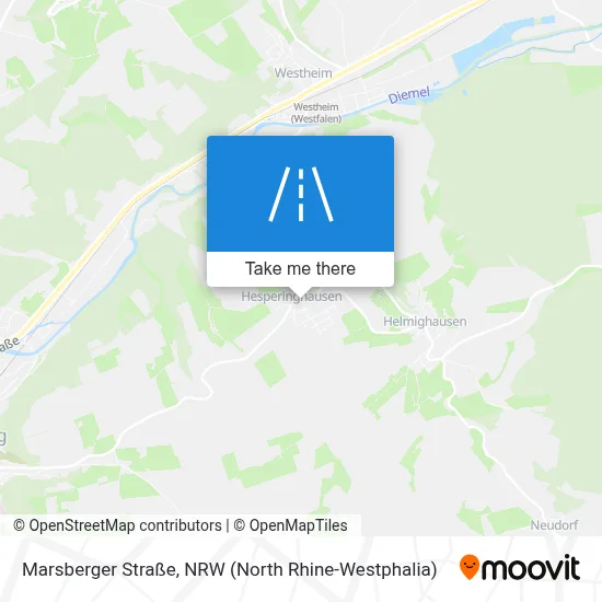 Marsberger Straße map