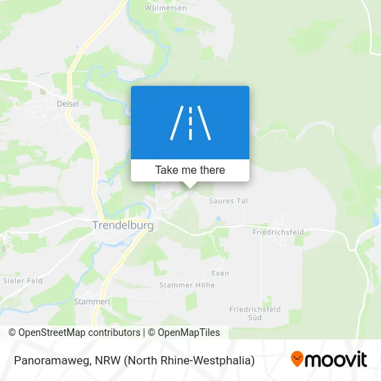 Карта Panoramaweg