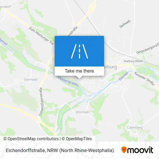 Карта Eichendorffstraße