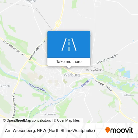 Карта Am Wiesenberg