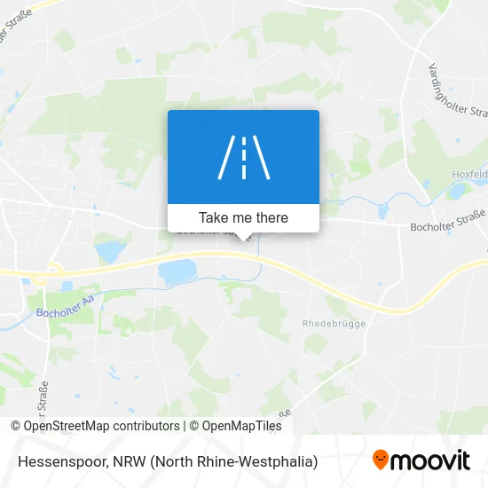 Карта Hessenspoor