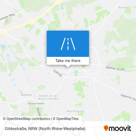Gildestraße map