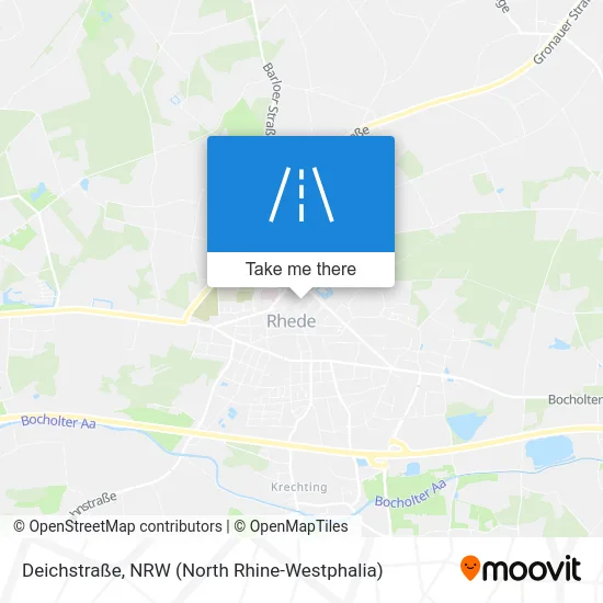 Карта Deichstraße