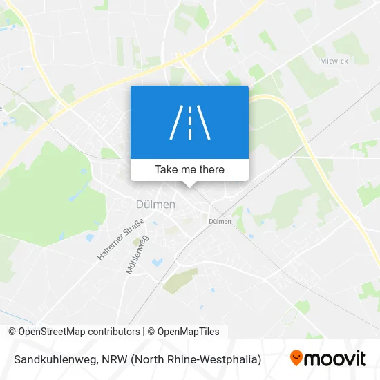 Карта Sandkuhlenweg