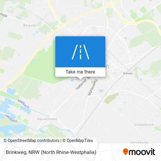 Brinkweg map