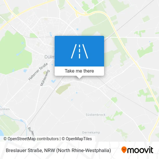 Карта Breslauer Straße