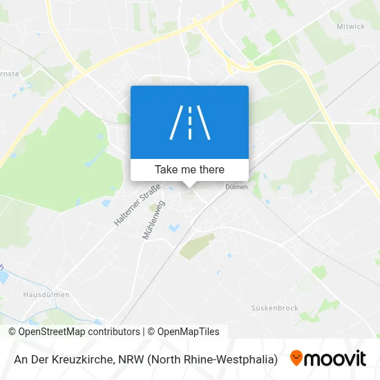 An Der Kreuzkirche map