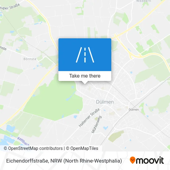 Карта Eichendorffstraße