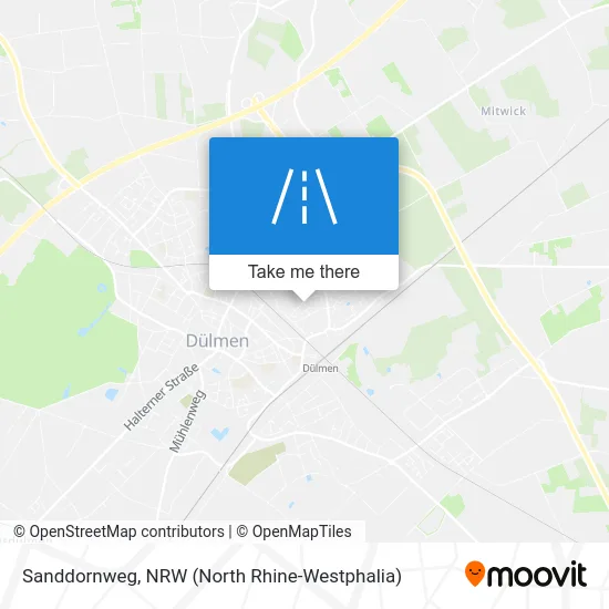 Карта Sanddornweg