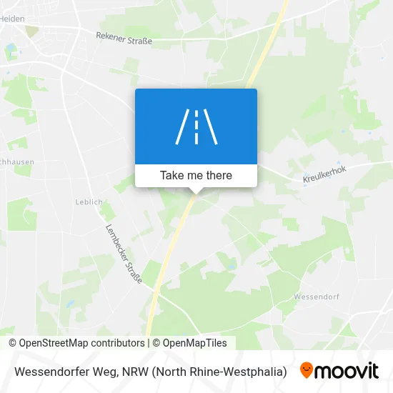 Wessendorfer Weg map