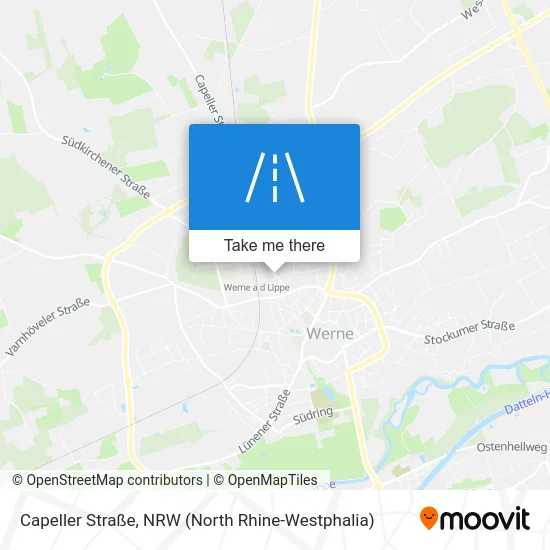 Карта Capeller Straße