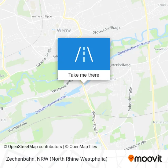 Карта Zechenbahn