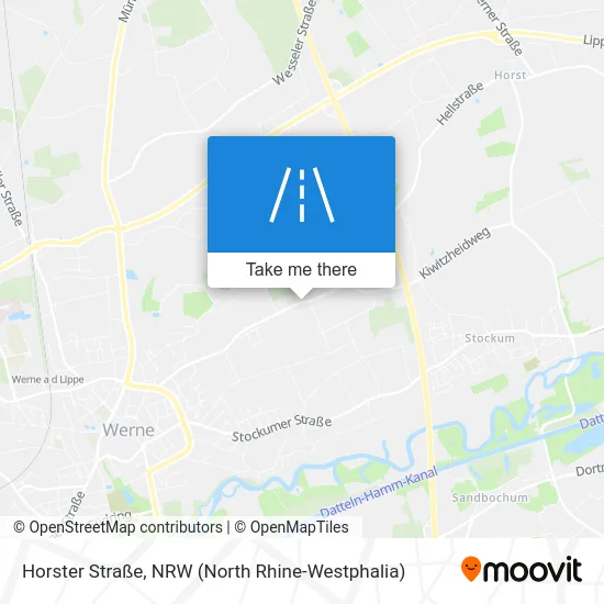 Карта Horster Straße