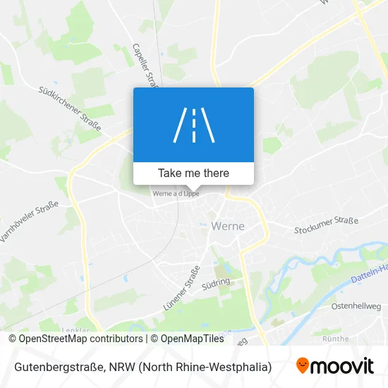 Gutenbergstraße map