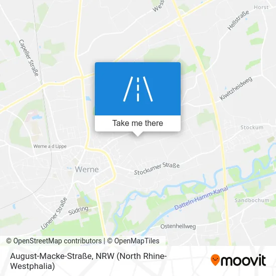 Карта August-Macke-Straße