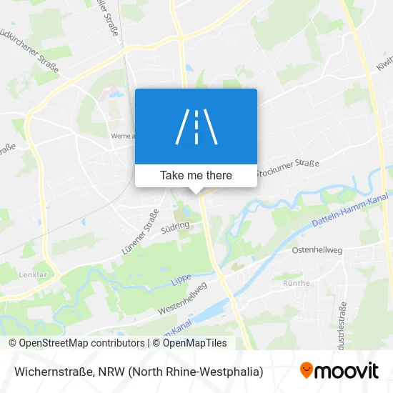 Карта Wichernstraße