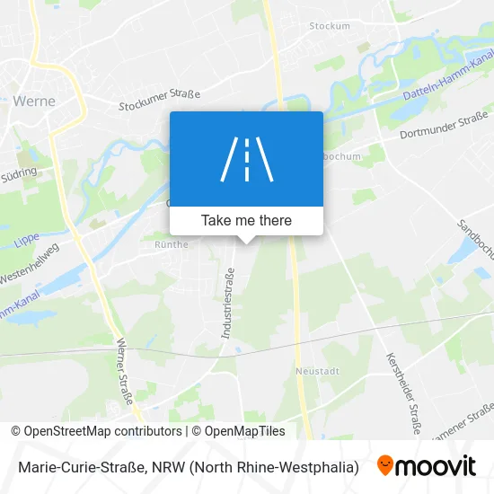 Карта Marie-Curie-Straße