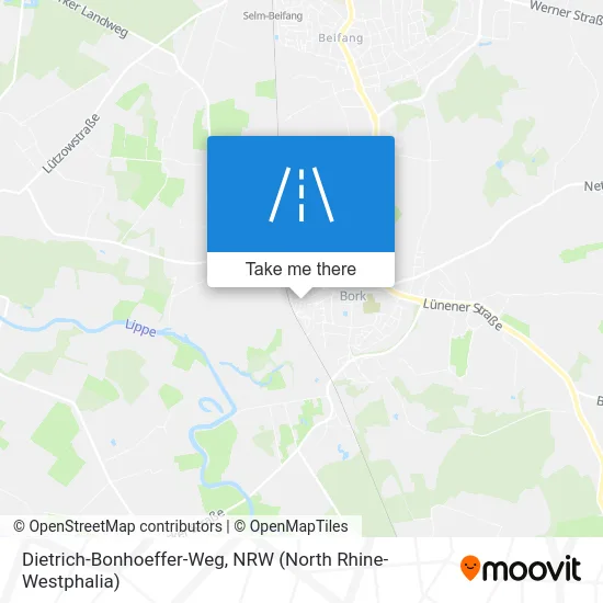 Карта Dietrich-Bonhoeffer-Weg